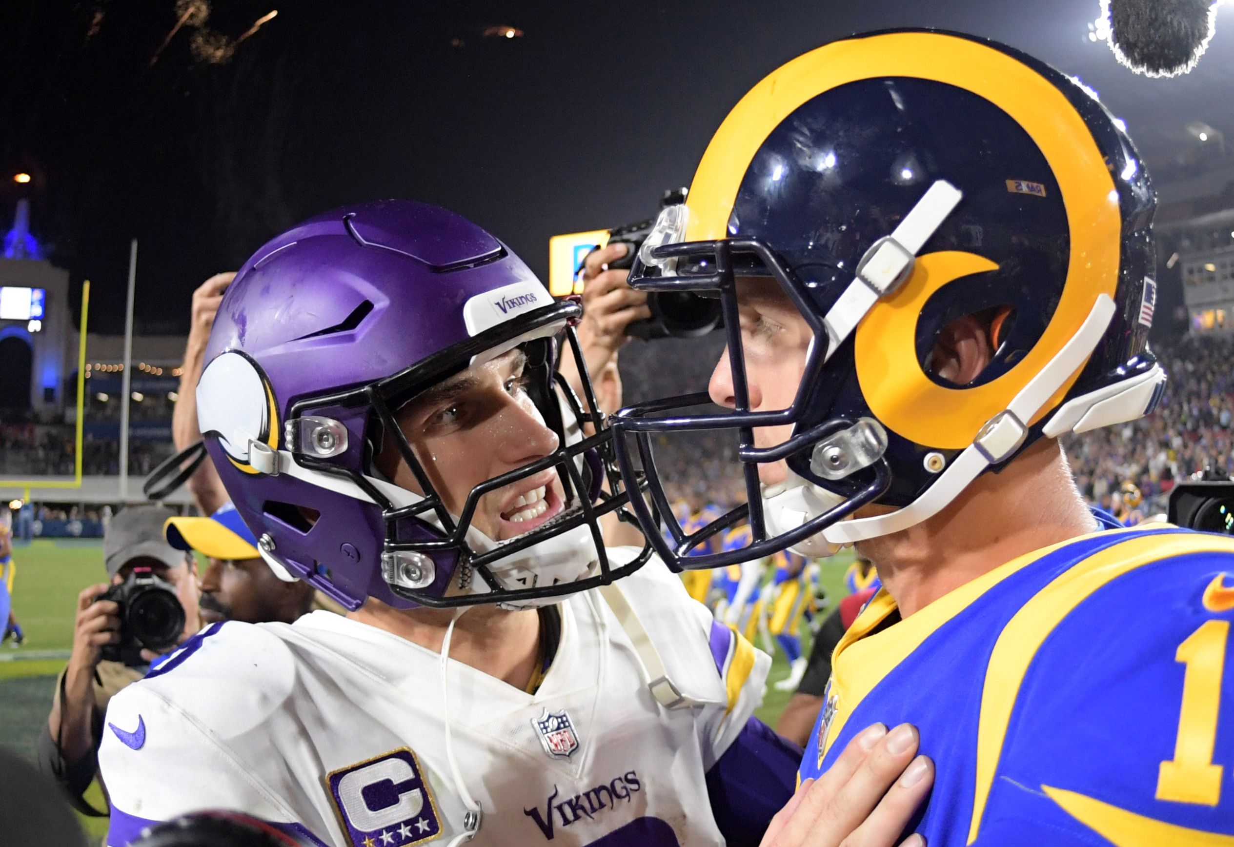 Jared Goff and Kirk Cousins