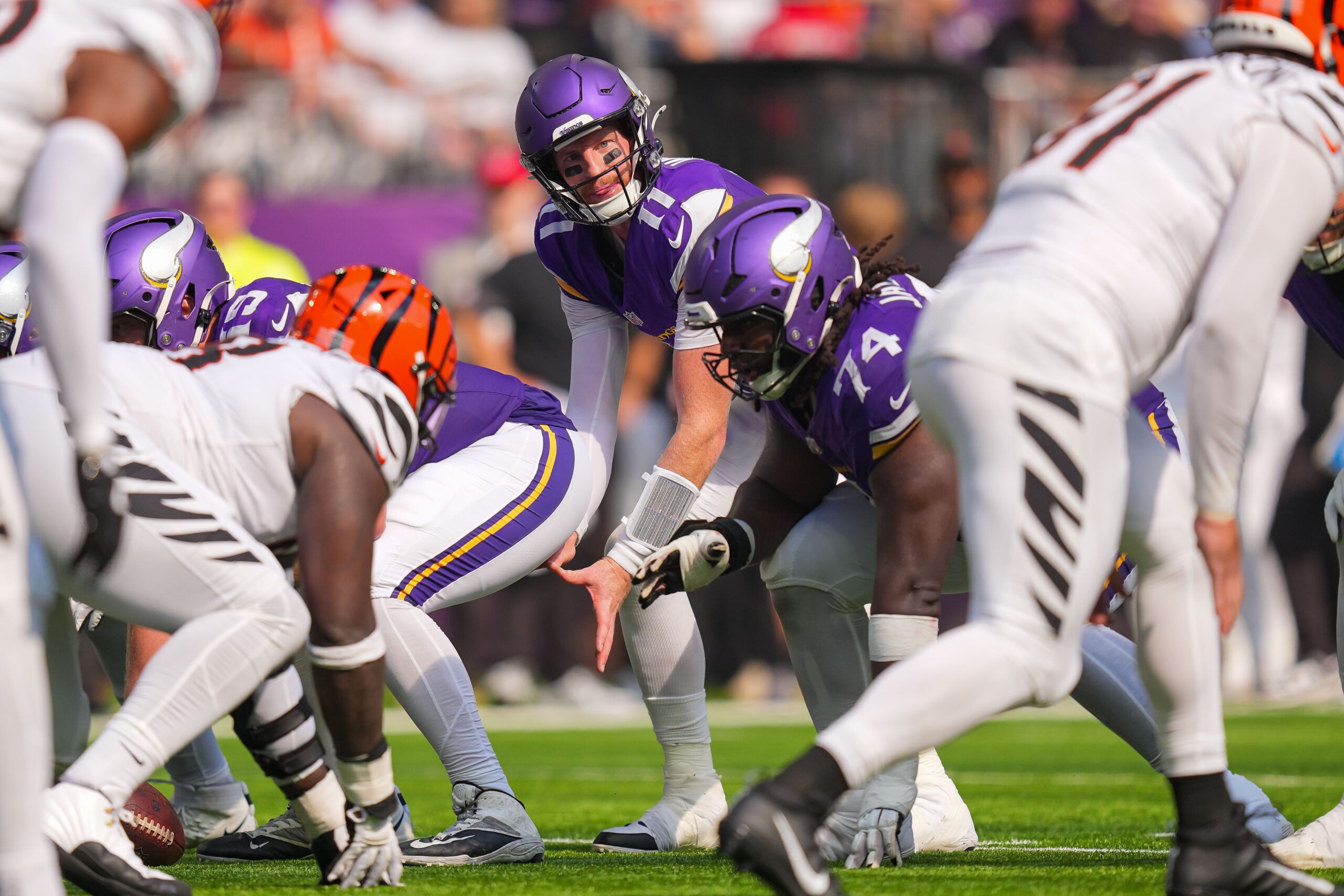 NFL: Cincinnati Bengals at Minnesota Vikings