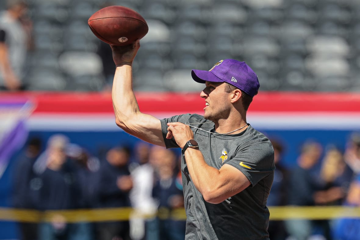 Vikings Back 1 of 4 Free Agent QBs