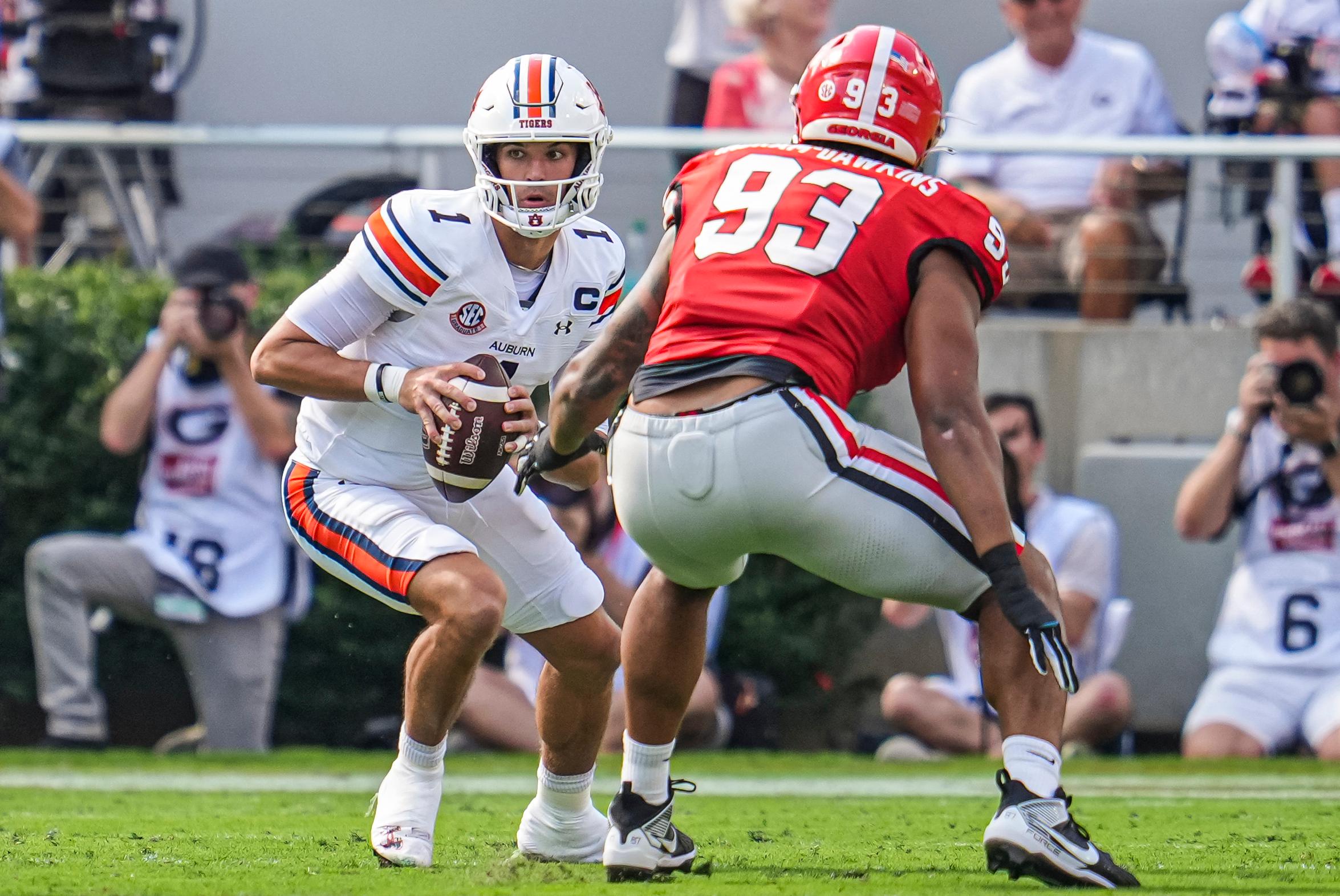 NCAA Football: Auburn at Georgia