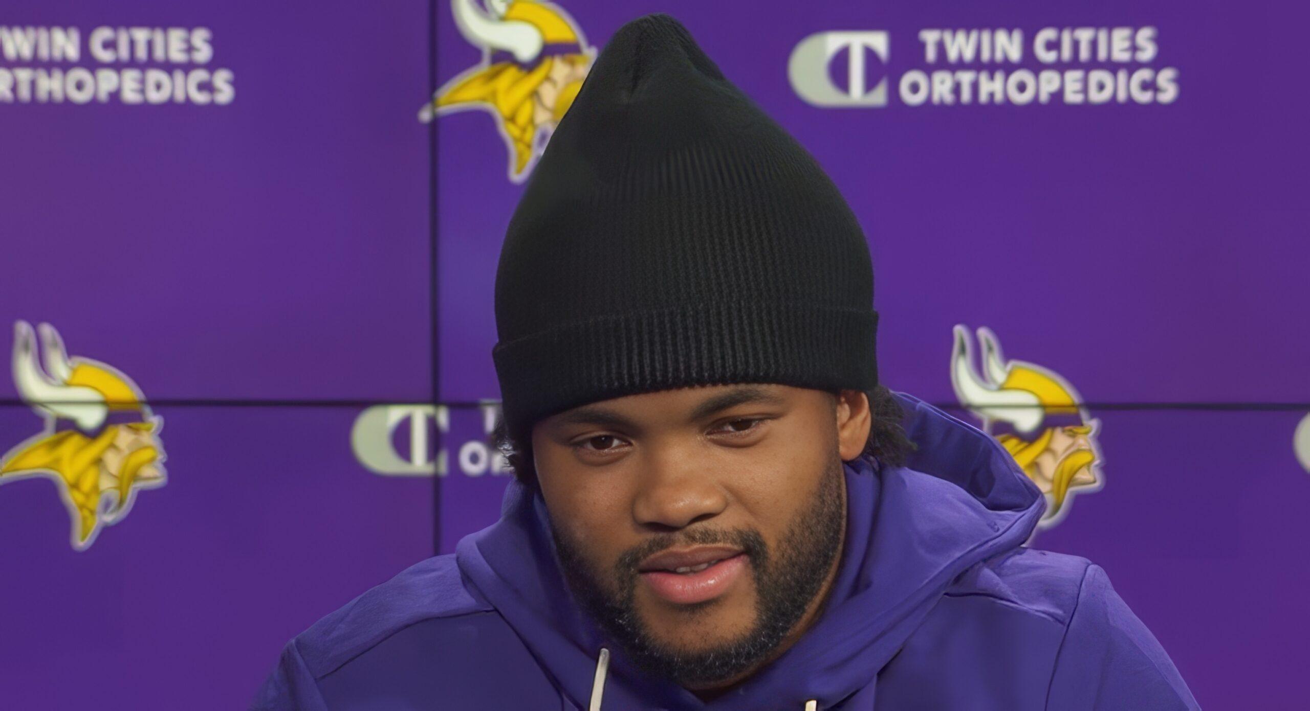 New Vikings quarterback Kyler Murray introduces himself to the new franchise.
