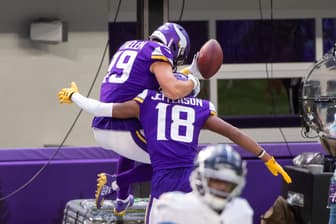 Justin Jefferson and Adam Thielen