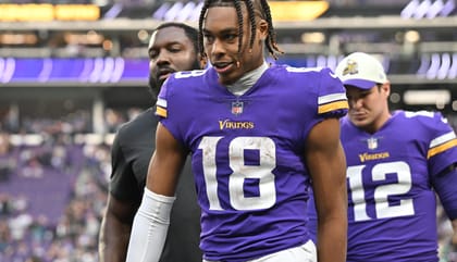 Justin Jefferson Breaks Vikings Receiving Record, but MIN Falls to Frisky Lions