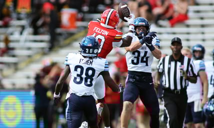 NCAA Football: Villanova at Maryland