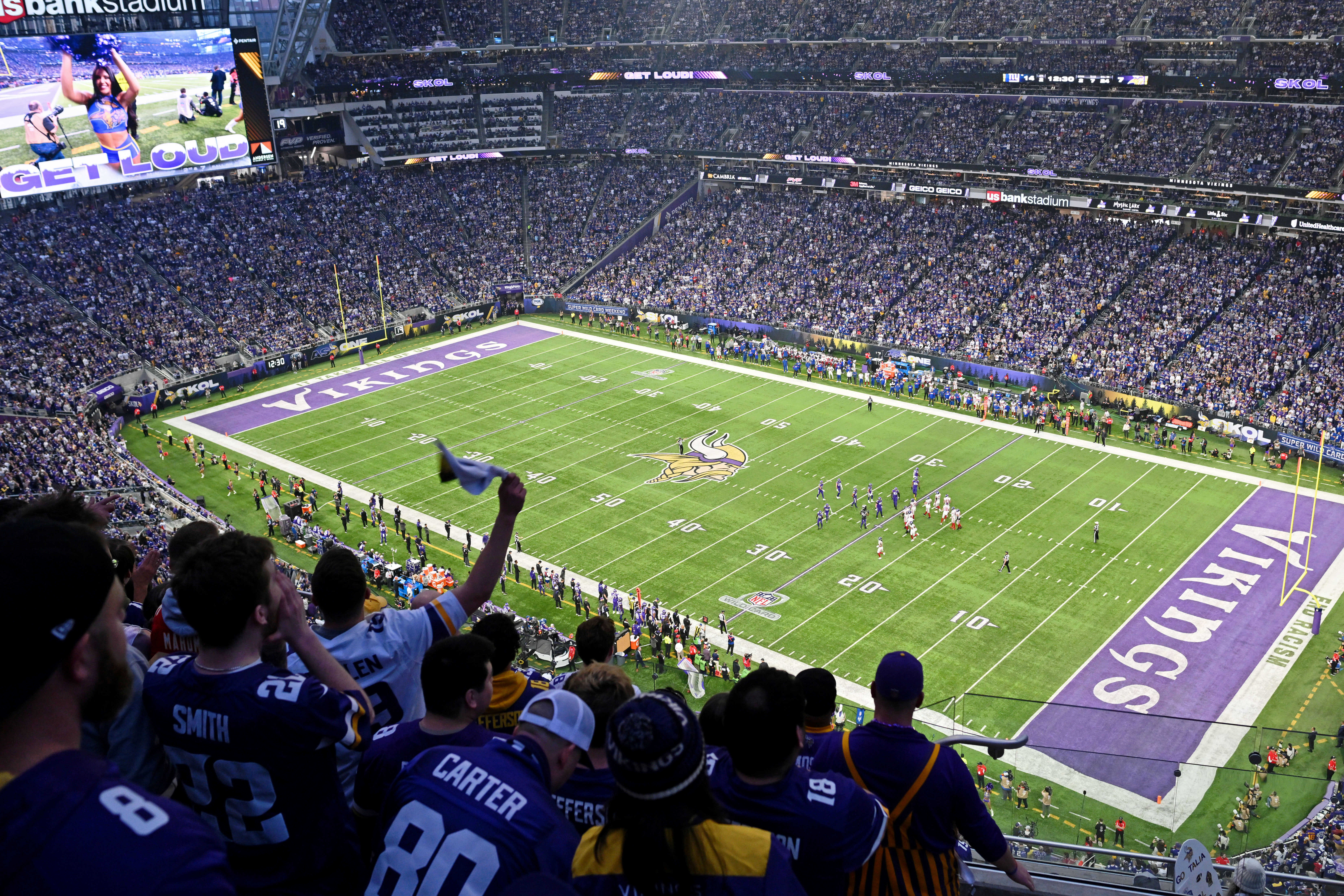 NFL: NFC Wild Card Round-New York Giants at Minnesota Vikings