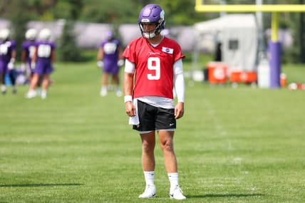 minnesota vikings j.j. mccarthy preseason