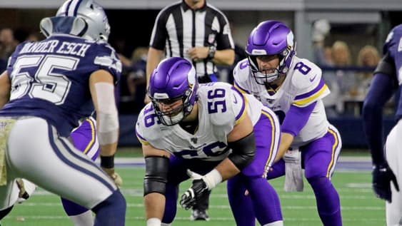 Garrett Bradbury / Kirk Cousins