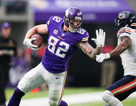 Former Vikings TE