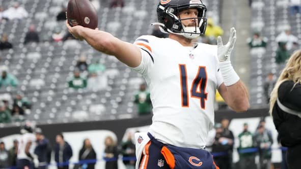 Justin Fields Won't Play in Week 18 vs. Vikings