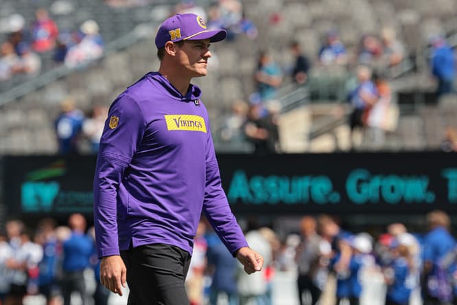 NFL: Minnesota Vikings at New York Giants