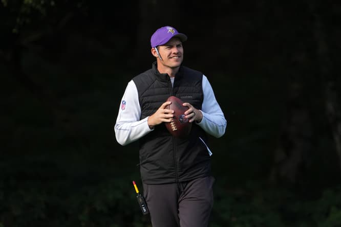 NFL: London Games-Minnesota Vikings Practice