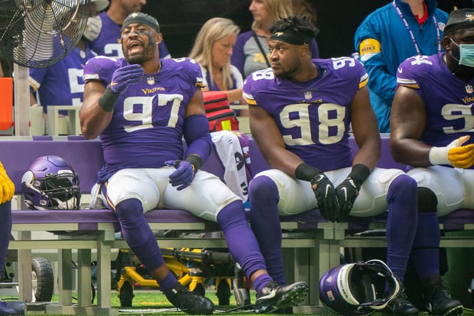 NFL: Detroit Lions at Minnesota Vikings