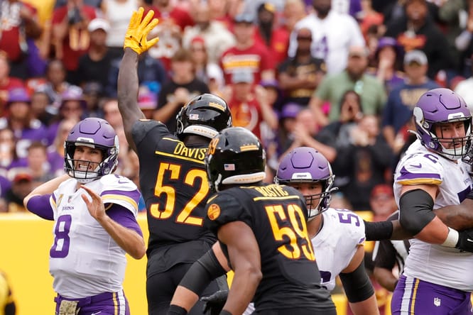 NFL: Minnesota Vikings at Washington Commanders