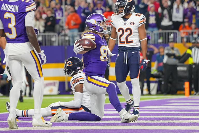 NFL: Chicago Bears at Minnesota Vikings t.j. hockenson