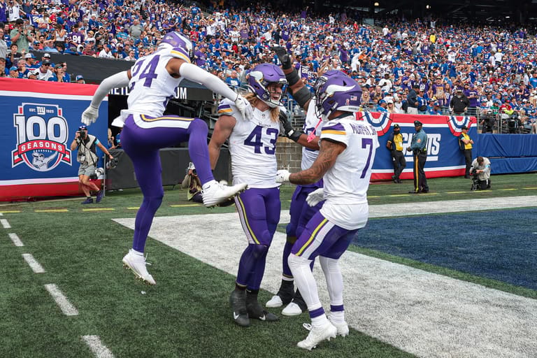 NFL: Minnesota Vikings at New York Giants