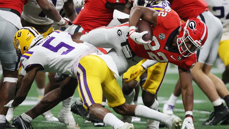 NCAA Football: SEC Football Championship-Louisiana State vs Georgia