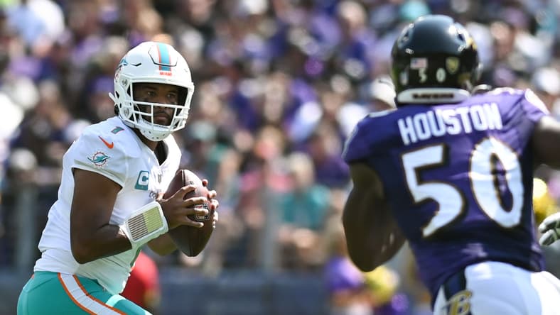 NFL: Miami Dolphins at Baltimore Ravens