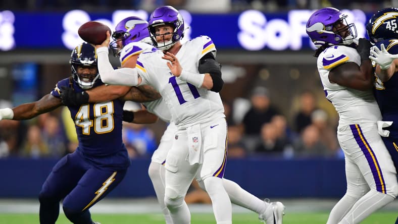 Minnesota Vikings QB Carson Wentz