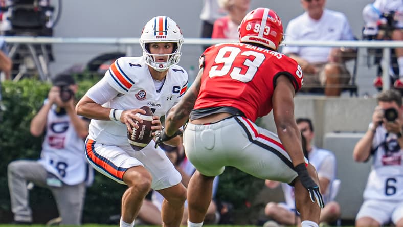 NCAA Football: Auburn at Georgia
