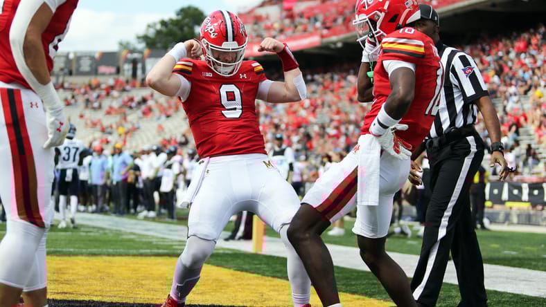 NCAA Football: Villanova at Maryland