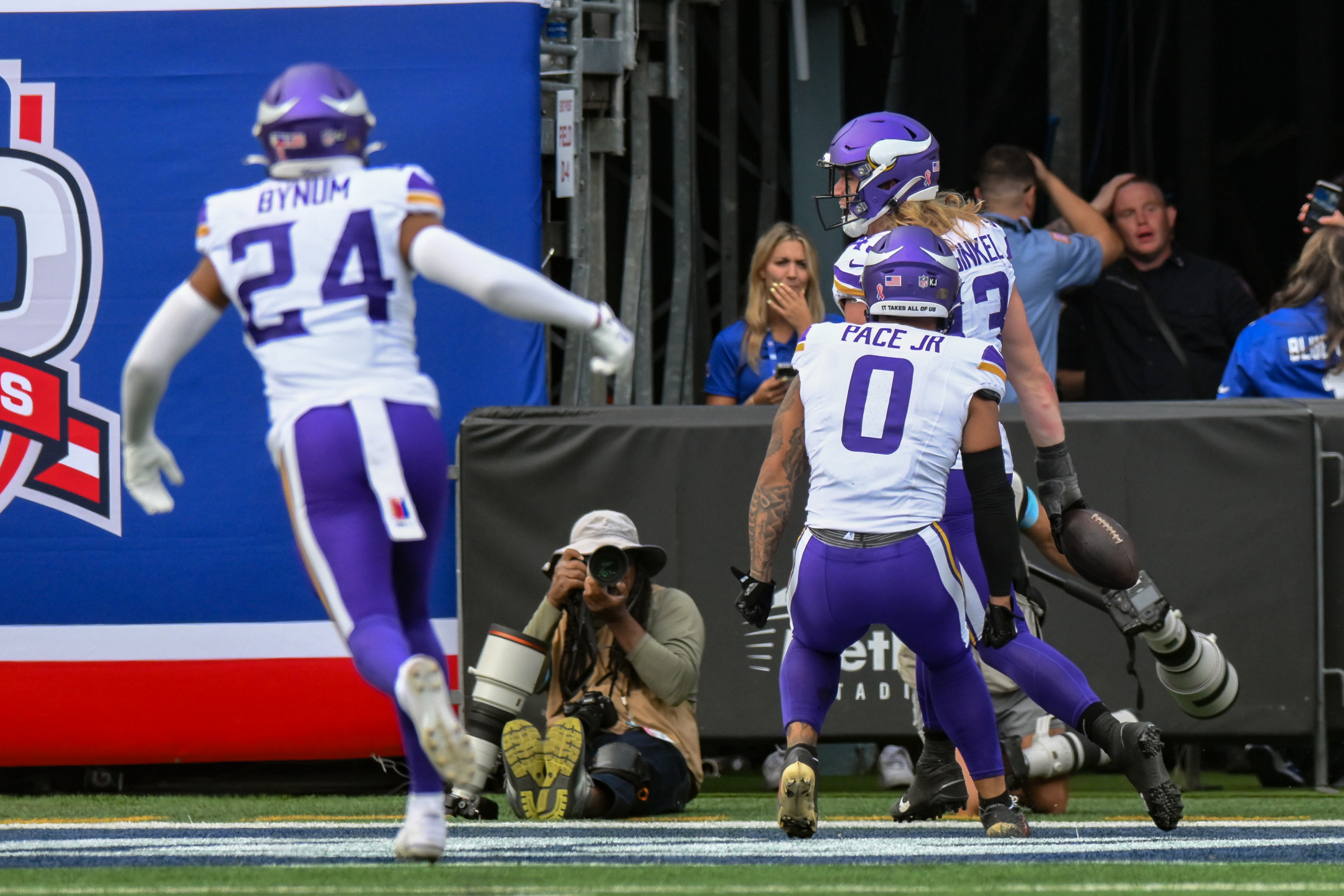 NFL: Minnesota Vikings at New York Giants
