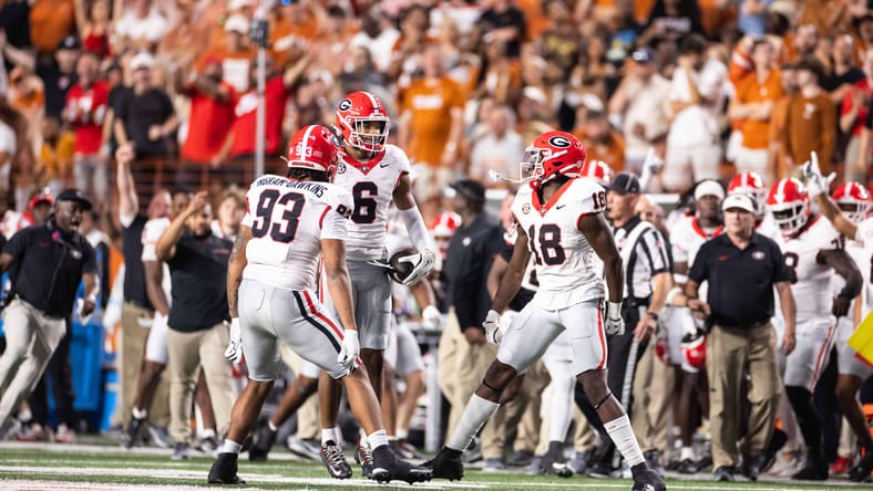 NCAA Football: Georgia at Texas