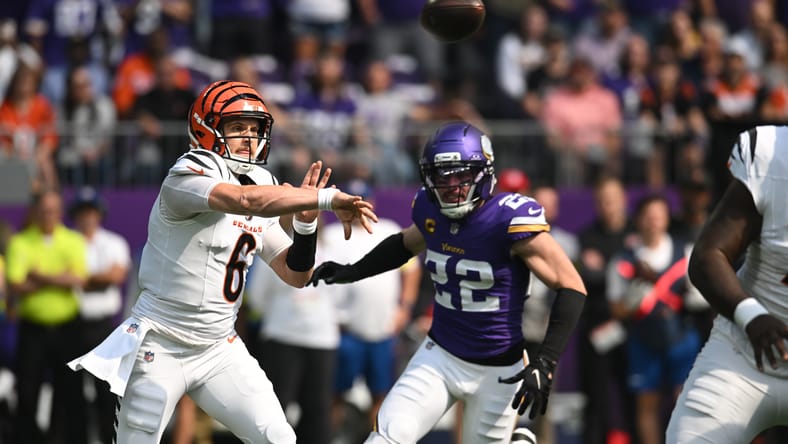 NFL: Cincinnati Bengals at Minnesota Vikings