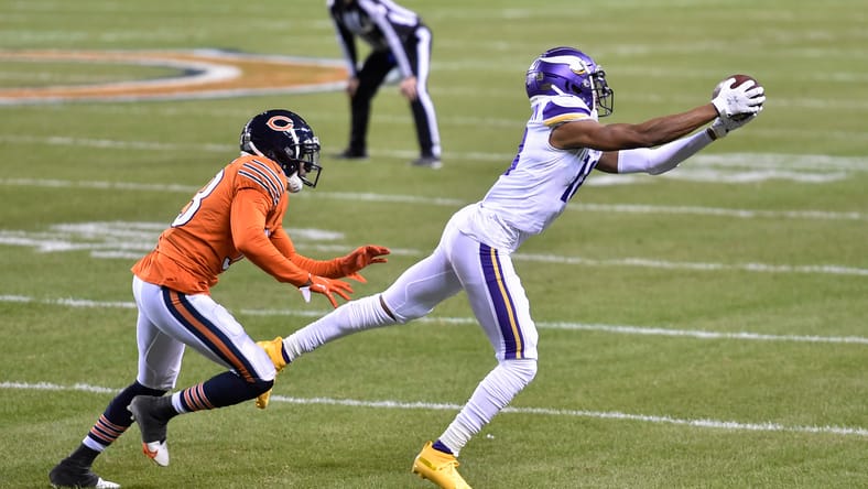 minnesota vikings nahshon wright justin jefferson 