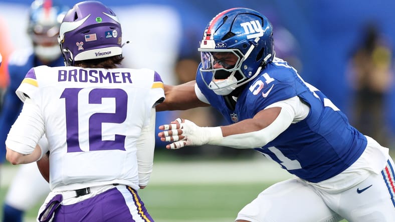 NFL: Minnesota Vikings at New York Giants