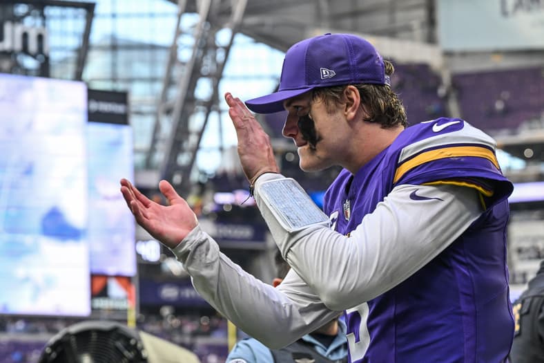 Minnesota Vikings QB J.J. McCarthy