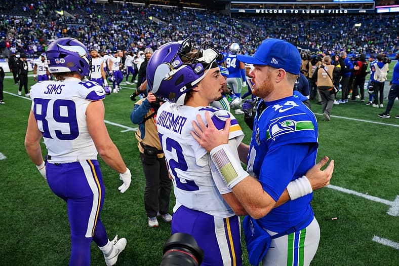 Minnesota Vikings QB Max Brosmer