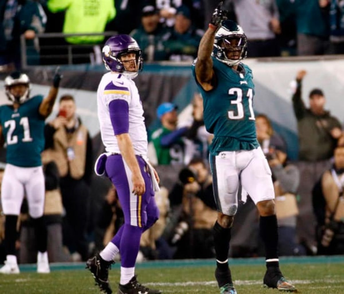 Minnesota Vikings 7-38 Philadelphia Eagles: NFC championship game