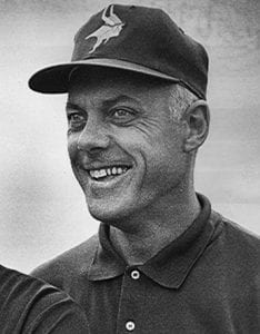 Vikings fans.  You can attend a celebration of Bud Grant's life