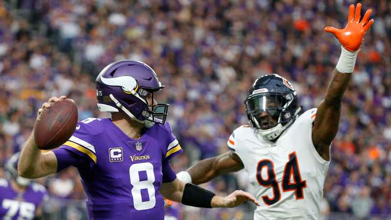 A Deeper Look At The Vikings Offensive Struggles Against The Bears 7550