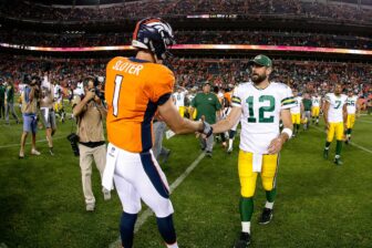 Aaron Rodgers and Kyle Sloter