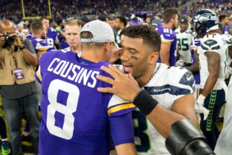 Kirk Cousins and Russell Wilson
