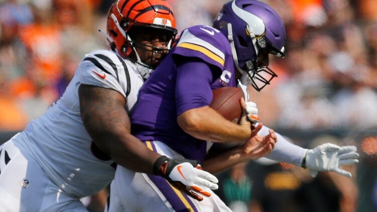 Vikings at Bengals Box Score