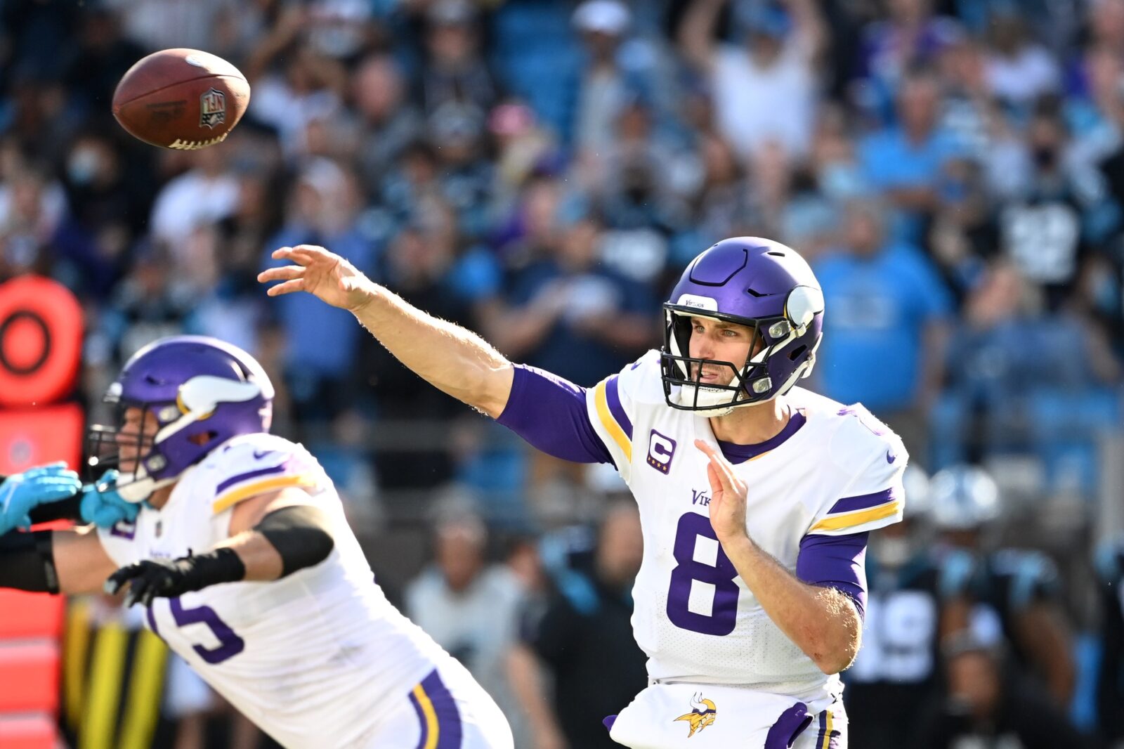 Vikings offensive coordinator Wes Phillips analyzes a Kirk Cousins