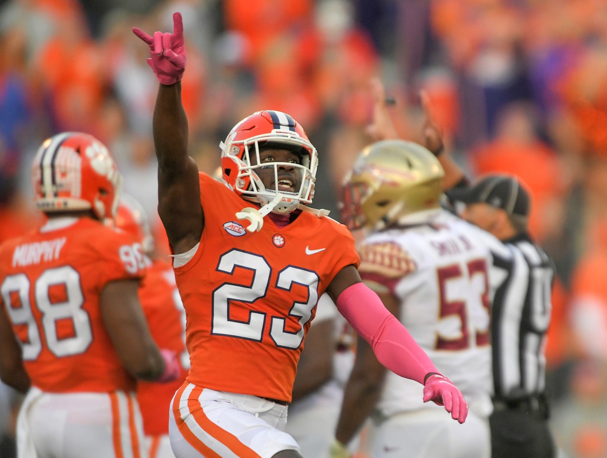 Clemson CB Andrew Booth Jr. declares for NFL draft