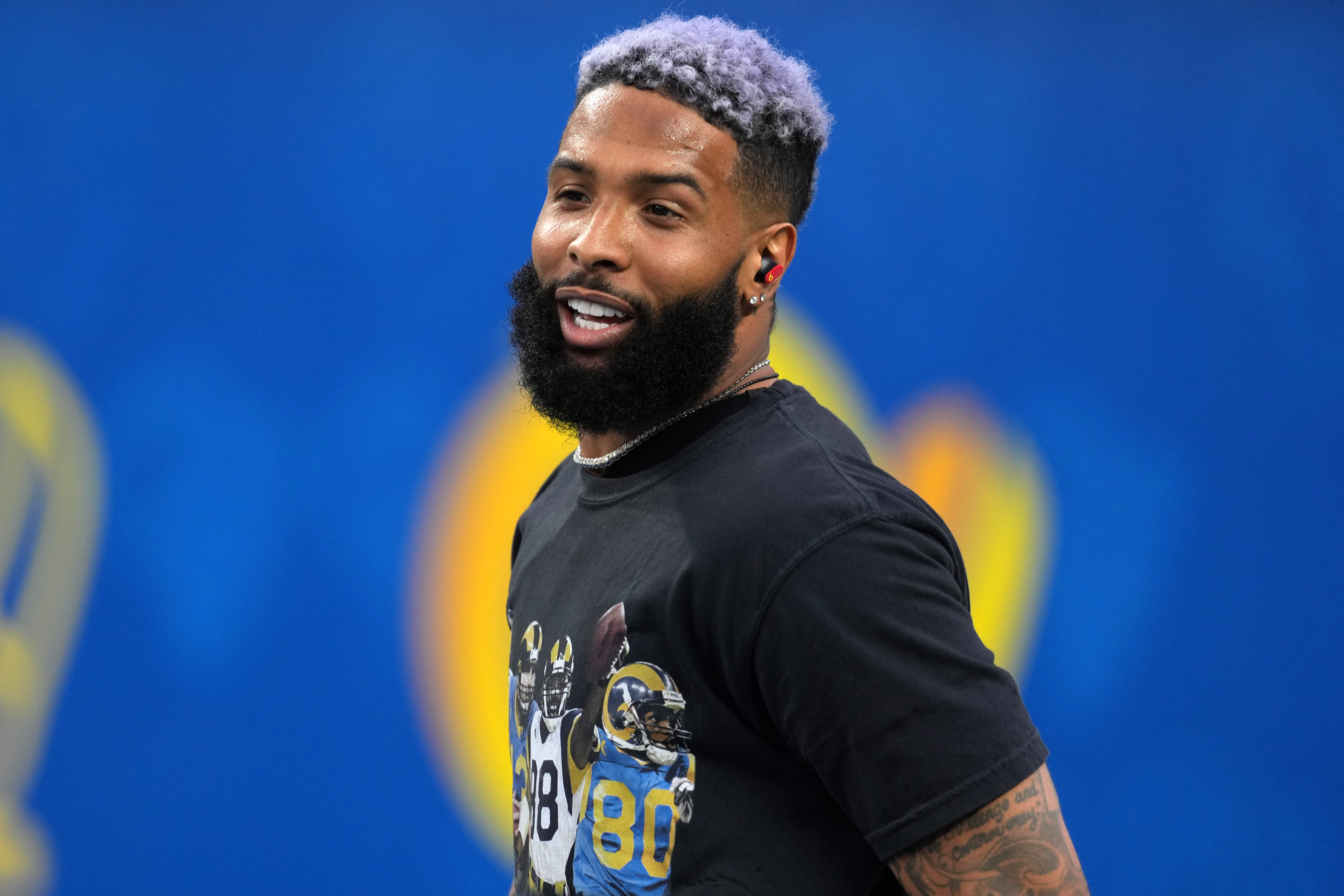 The Vikings Were in Attendance for Odell Beckham Jr.’s Workout