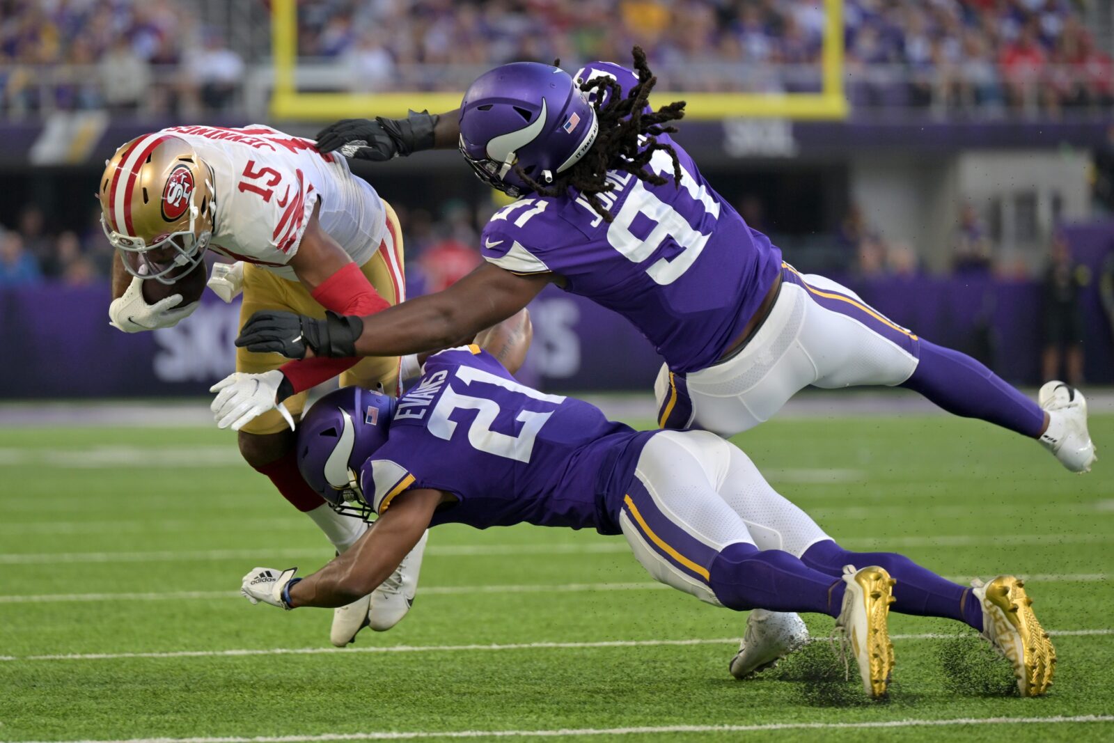 Vikings rookie Akayleb Evans learning from his childhood idol Patrick  Peterson