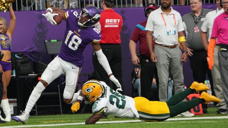The Vikings Win over the Packers, Summarized.