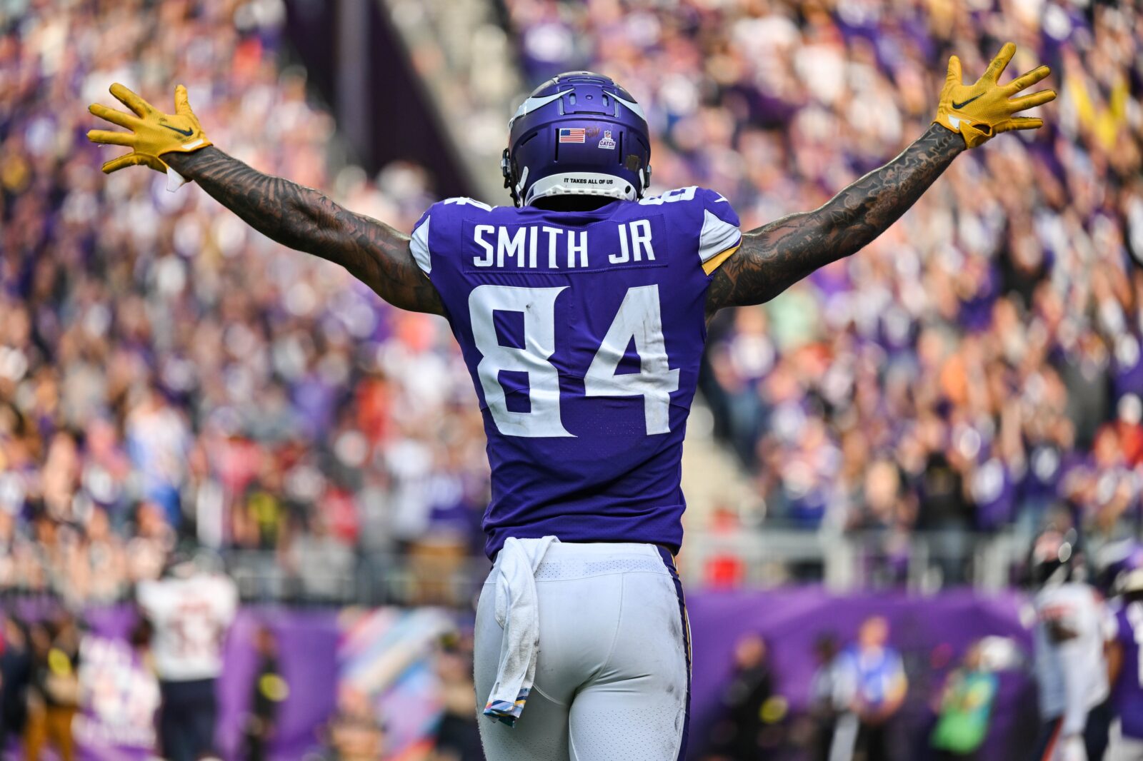 Vikings TE Irv Smith feels good in return from ankle injury