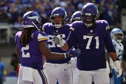 No Christian Darrisaw for the Vikings in Week 12