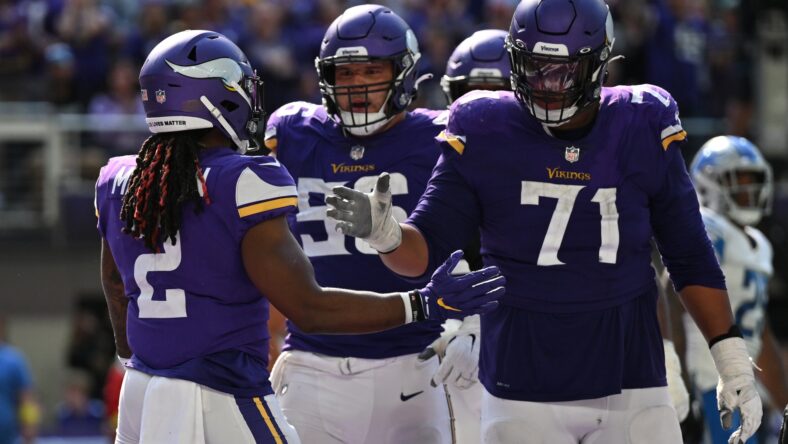 No Christian Darrisaw for Vikings in Week 12