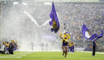 Vikings Mascot has Hilarious Feud with Jets Receiver on Social Media