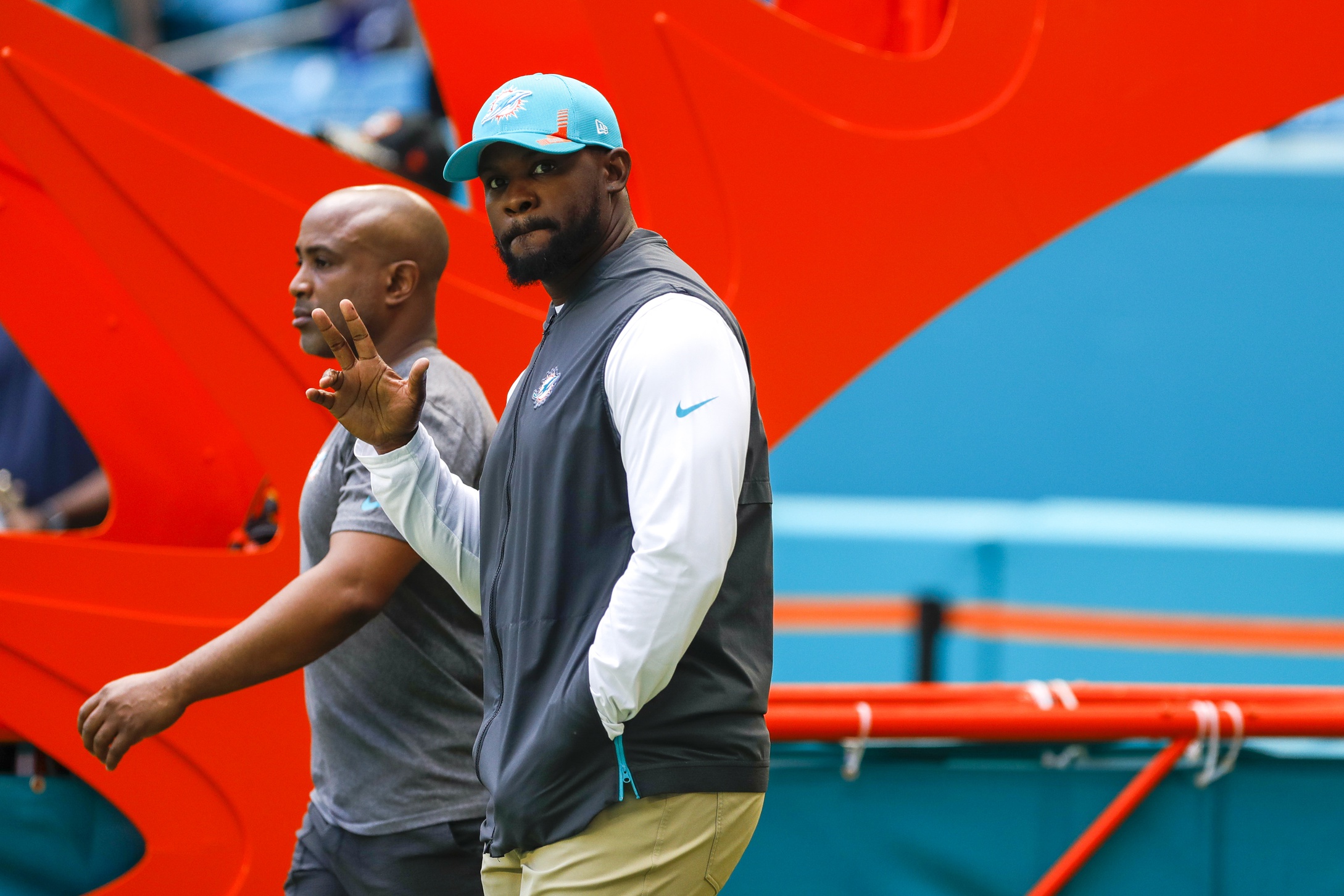 Dolphins Excited to Welcome Brian Flores Back to Miami