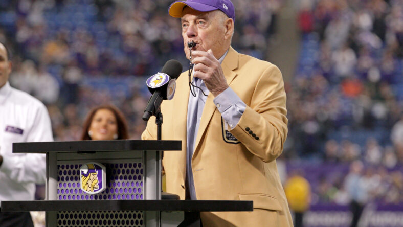 Legendary Vikings head coach Bud Grant has died at the age of 95