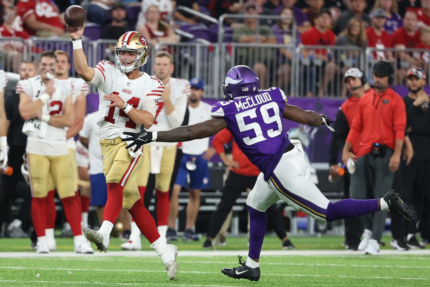 Vikings lose final preseason game to Cardinals