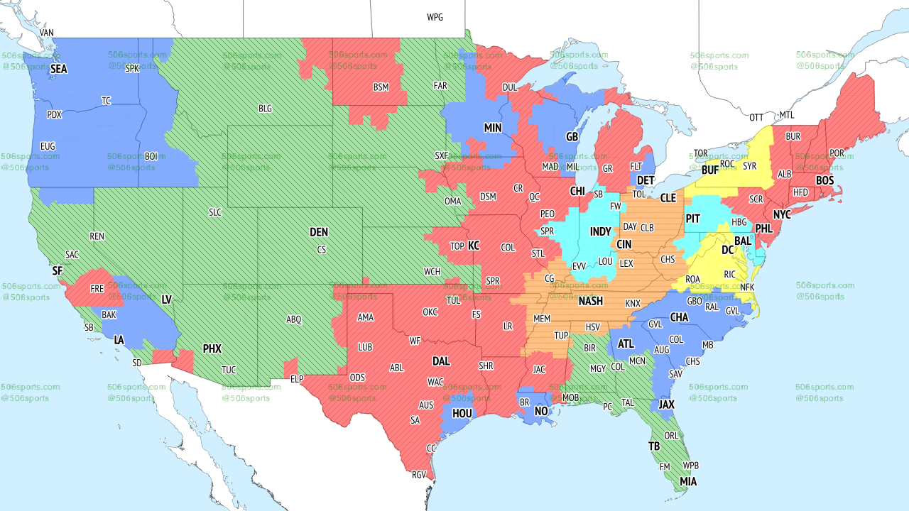 National Broadcast Maps Week 3